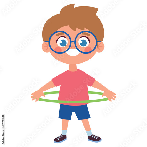 boy playing with ula ula