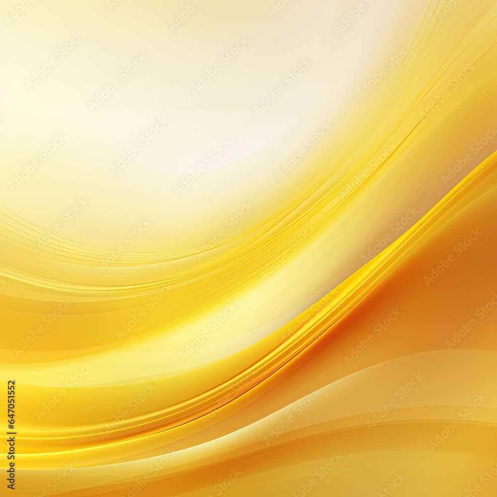 Yellow wavy abstract background for design Yellow wavy abstract background for design