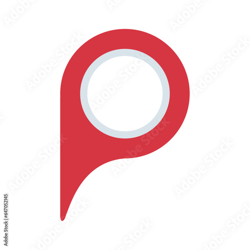 pin icon location searching