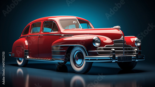Old Retro Car Automotive Nostalgia © Ranya Art Studio