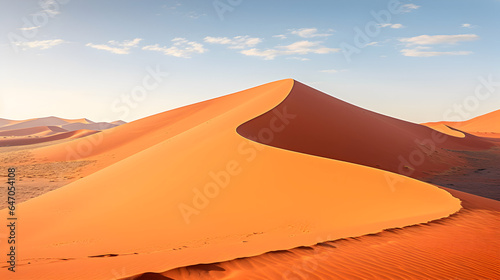 Panoramic view from Dune at landscape © Narut