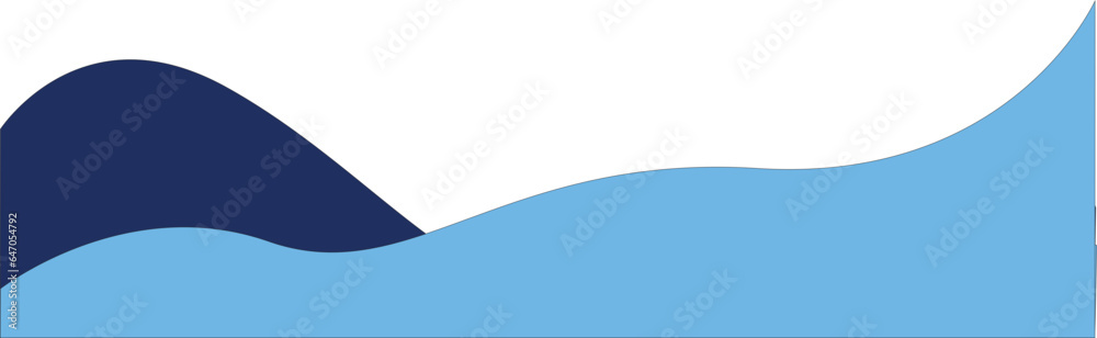 Wavy Footer Shape Wavy Footer Shape