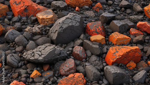Volcanic Vistas Textures from the Earth's Core 