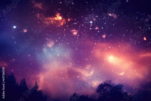 Stars sky background © kramynina