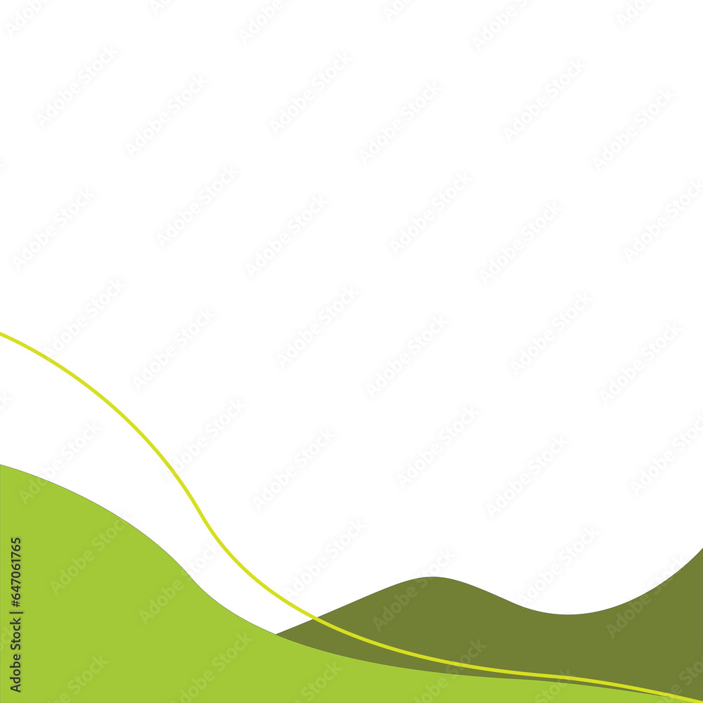 Wave Line Footer Wave Line Footer