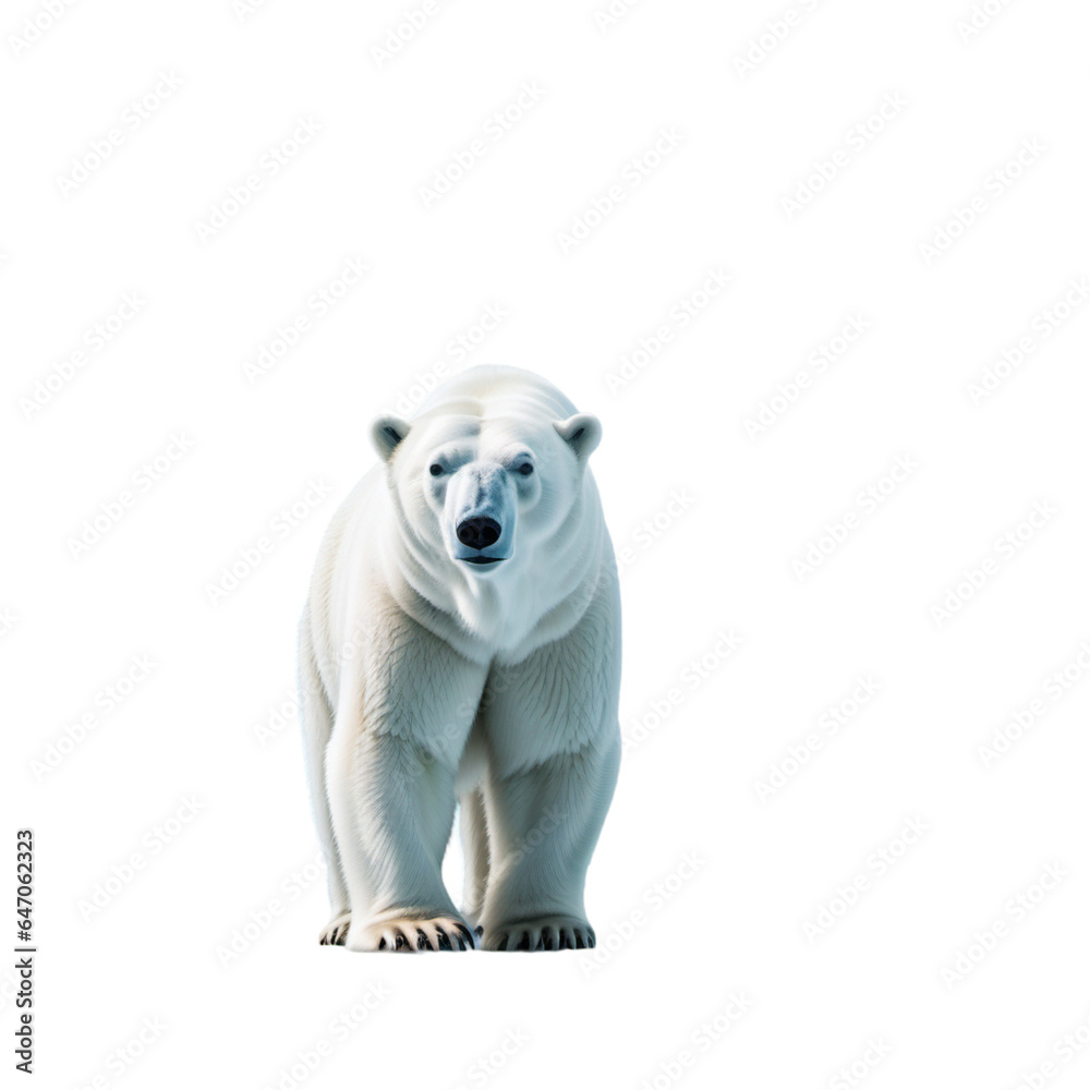 Fototapeta premium Polar Bear Ice Wanderer Greenland