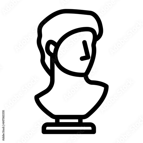 sculpture outline icon