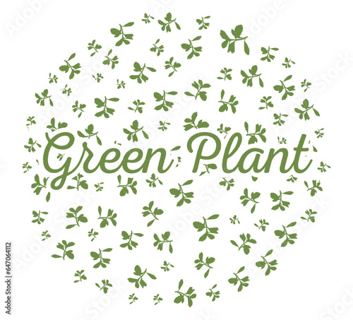 green plant logo with leaves and flowers, leaves, art, print, frame, friendly, element, environmental, background, template, flora, pattern, ornamental, flourish, green, nature, leaf, ecology,