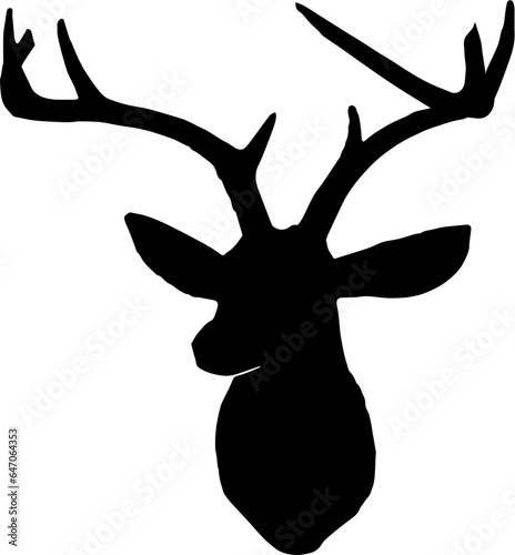 deer head silhouette