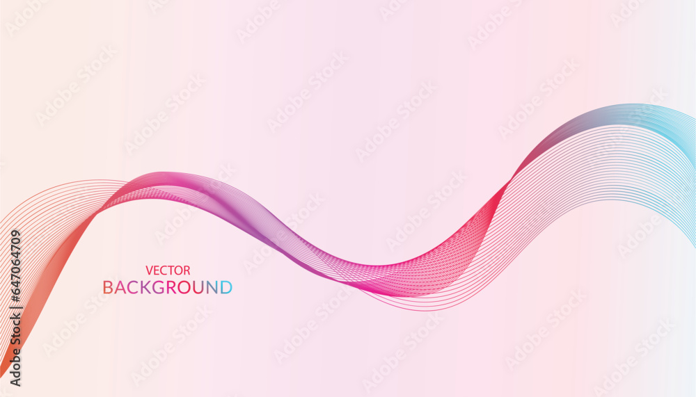 Colorful smoke wave design. Modern background template. Abstract background with multicolor waves. Colorful smoke wave design. Modern background template. Abstract background with multicolor waves.