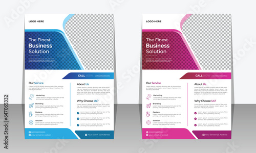 Business Flyer Design Template for your business advertisements.