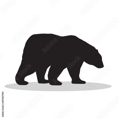 Bear Silhouette  cute Bear Vector Silhouette  Cute Bear cartoon Silhouette  Bear vector Silhouette  Bear icon Silhouette  Bear Silhouette illustration  Bear vector 