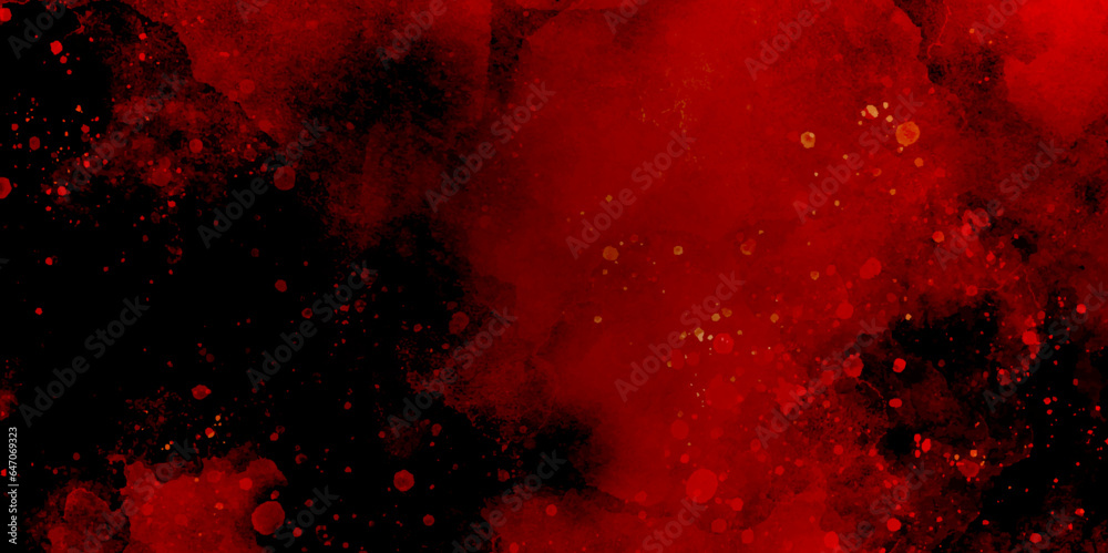 Abstract seamless black and red backdrop grunge old wall concrete texture background. Red retro vinttege grunge wall concrete texture, Seamless red grunge texture vintage background.