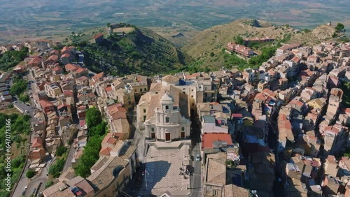 Centuripe (Sicily, Italy) Drone