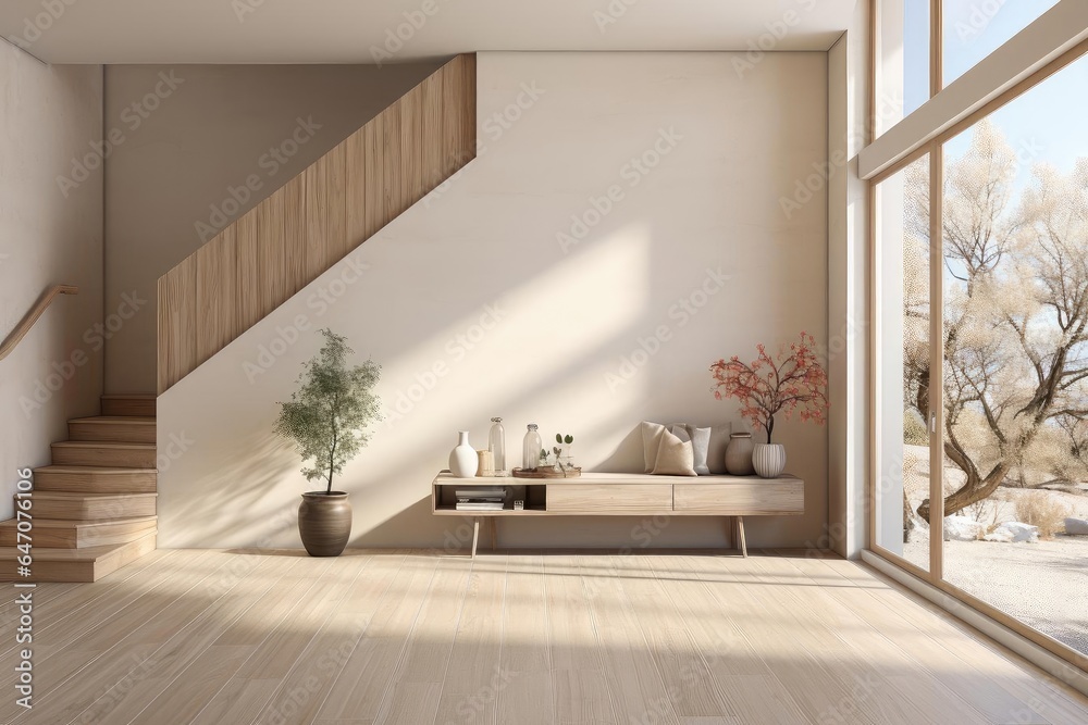 modern minimalist scandinavian hallway with light natural materials modern minimalist scandinavian hallway with light natural materials