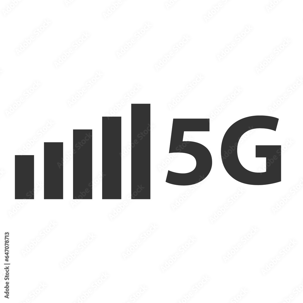 Vector illustration of 5g signal icon in dark color and transparent background(png). Vector illustration of 5g signal icon in dark color and transparent background(png).
