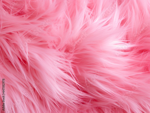 A Closed-Up Shot of Beautiful Pink Hair