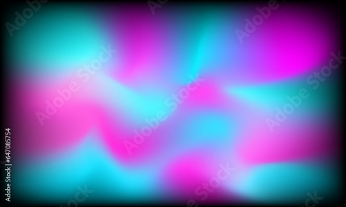 fluid pattern gradient background design, purple and turquoise colors