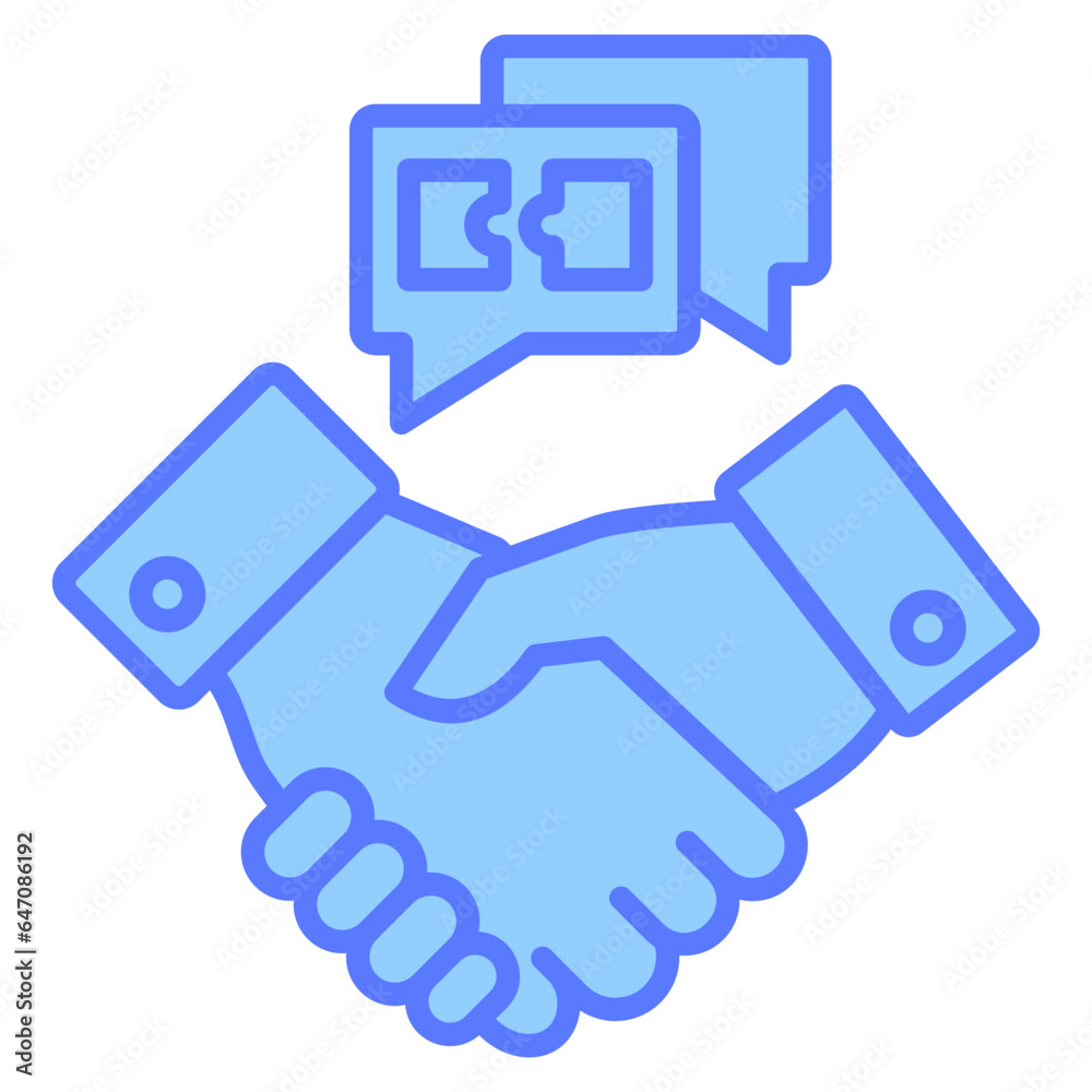 Fototapeta premium Negotiation Skills