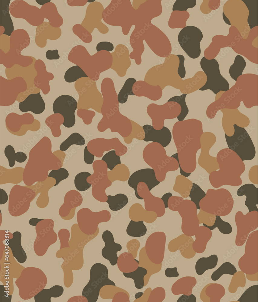 Naklejka premium Camouflage background with halftone effect