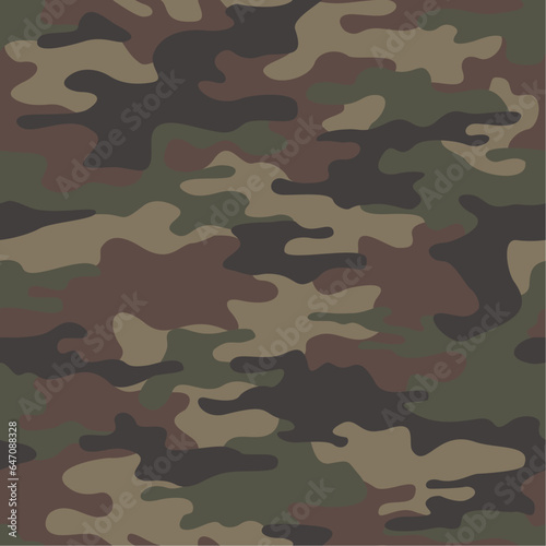 Texture military camouflage repeats seamless vector pattern 