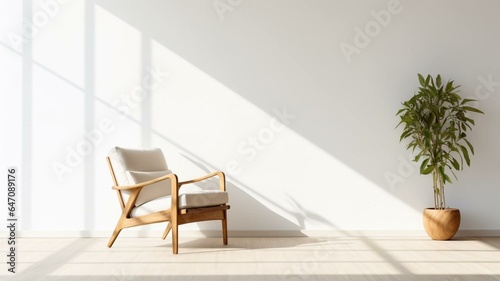 interior design of a minimalist room