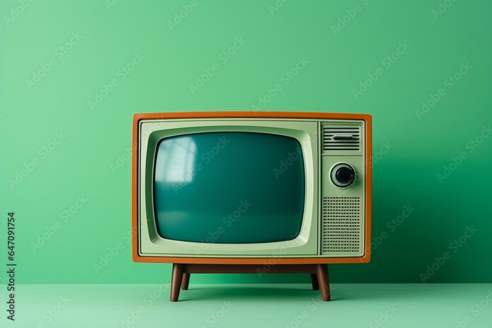 Show display analog entertainment vintage old screen background technology broadcasting television retro