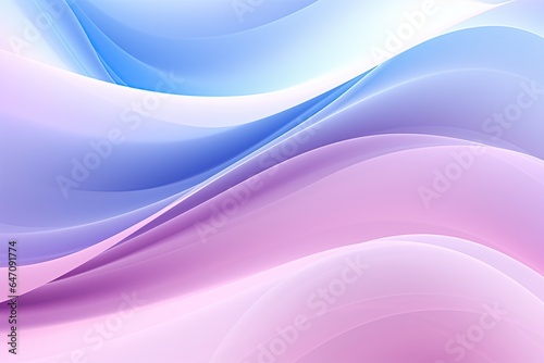 Wavy pink and blue abstract background