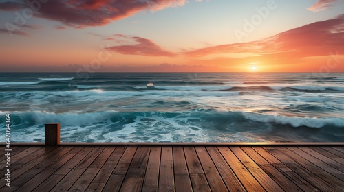 sunset over the sea © mai