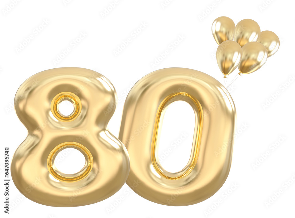 80 th anniversary - gold number anniversary 80 th anniversary - gold number anniversary