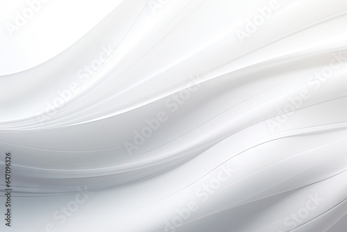 Smooth white background abstract gradient