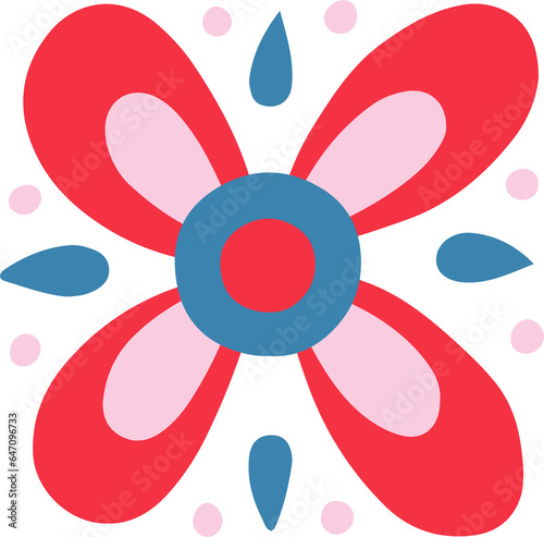 Abstract geometric shape, modern geometric element. Trendy minimalist basic figure,vector graphic design. Pink color.