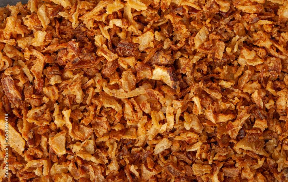 Roasted Onion, Dry Onion Pieces, Crispy Fried Onions Roasted Onion, Dry Onion Pieces, Crispy Fried Onions