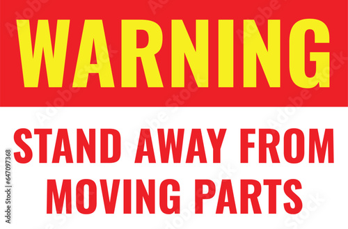 Warning label