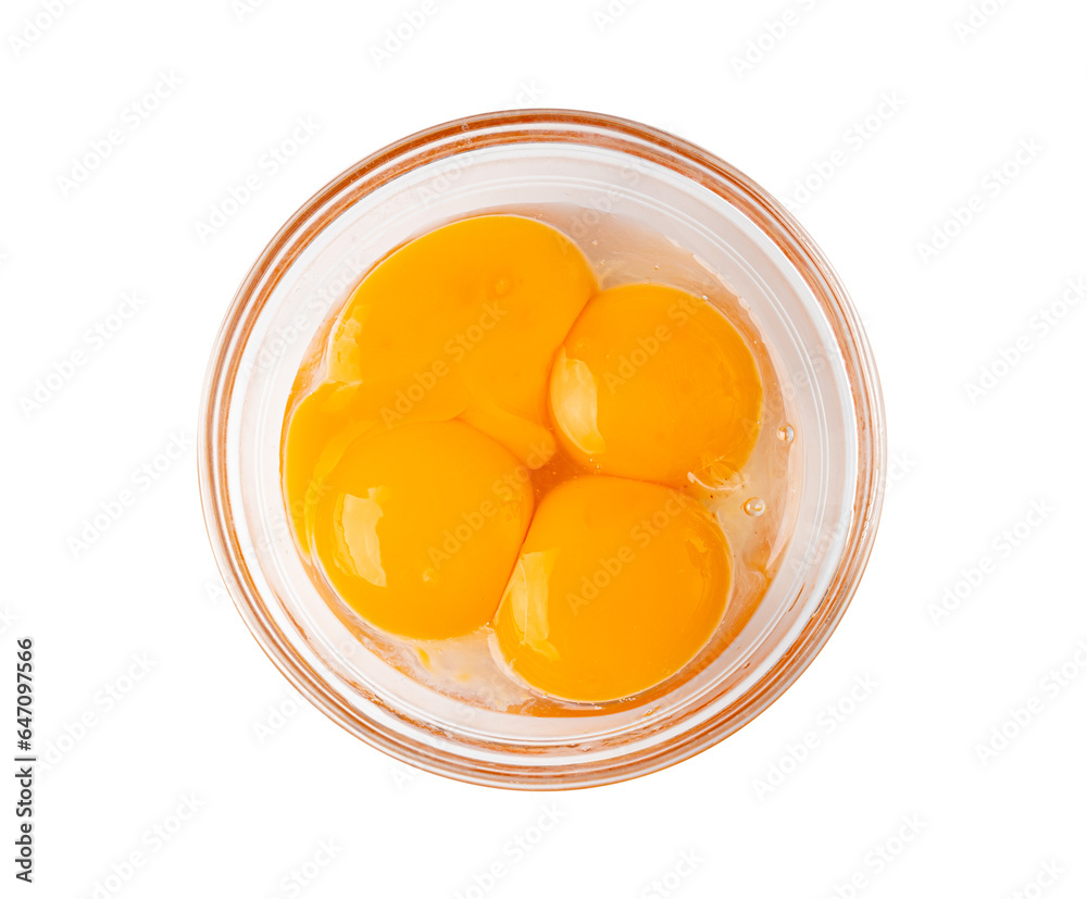Egg Yolks in Bowl, Fresh Chicken Egg Yolk Separated from Whites for Cooking Recipe, Organic Yolks Top View Egg Yolks in Bowl, Fresh Chicken Egg Yolk Separated from Whites for Cooking Recipe, Organic Yolks Top View