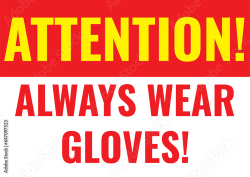 warning sign
