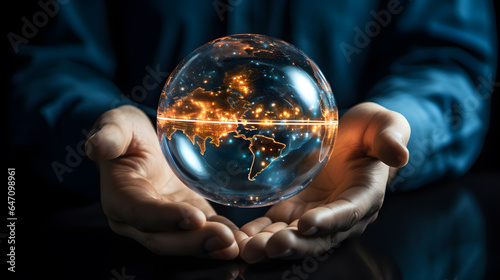 Across the world, individuals participate in forward-thinking networking within the realm of international business.
