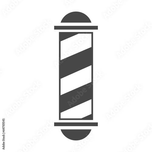 barber pole icon design vector template