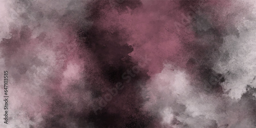 Abstract watercolour night sky background with smoke effect with fog clouds Background Powder of Colors Exploded Blush Fog or smoke color isolated background for effect, text or copyspace.