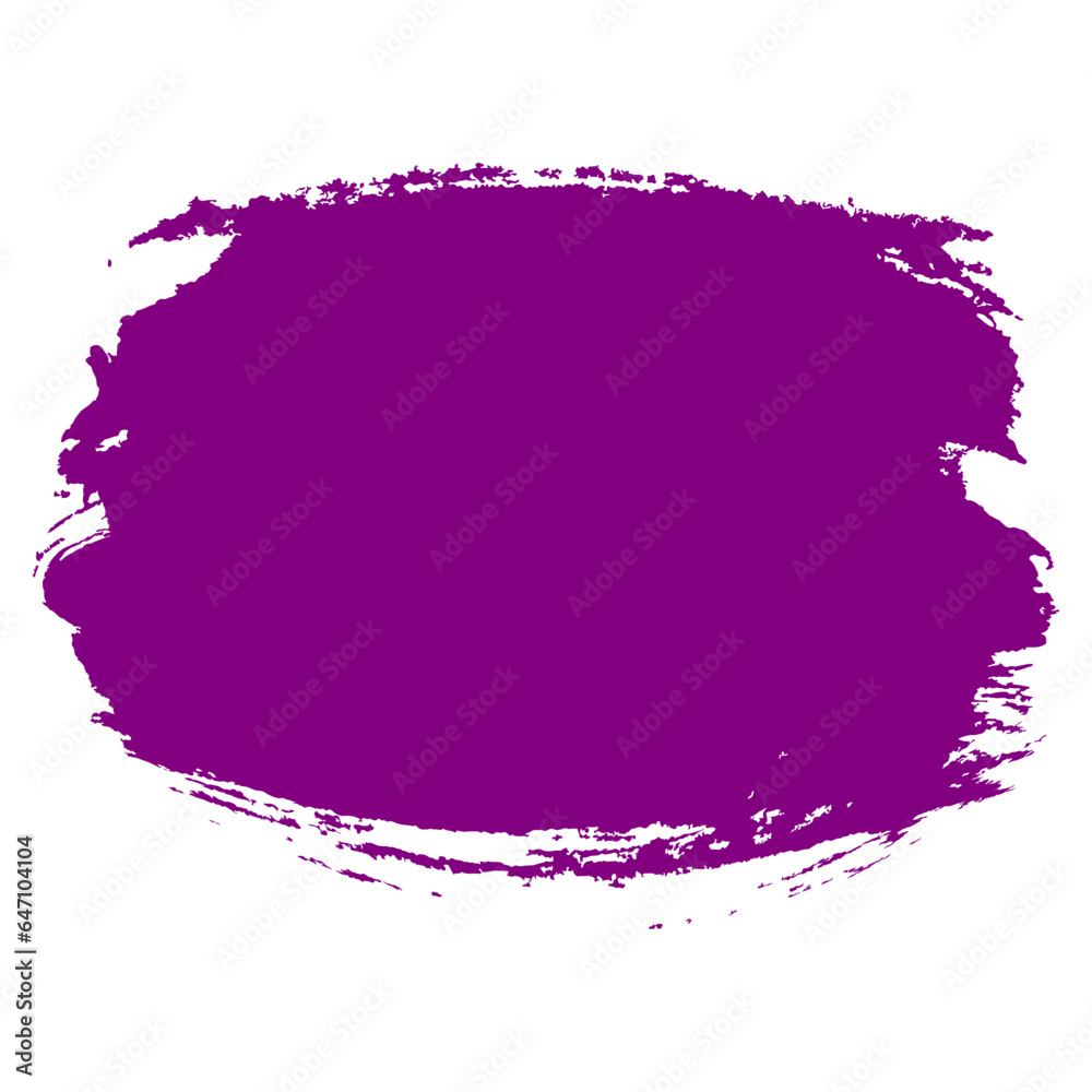 purple ink paint brush stroke