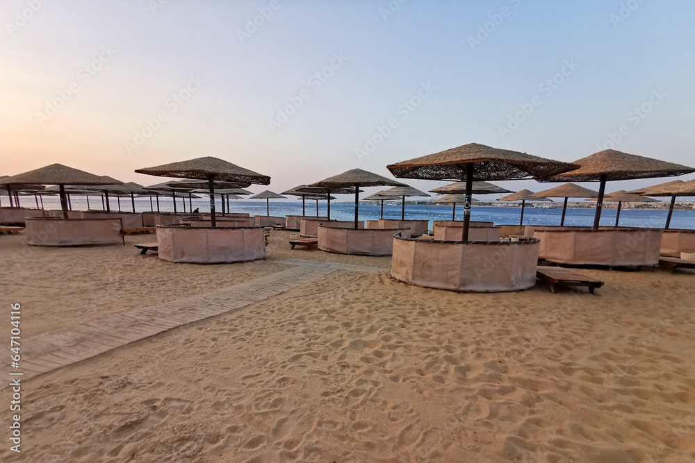 Egypt beach Red Sea Makadi Bay