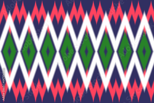 Ethnic abstract ikat art. Seamless pattern in tribal, folk embroidery, and Mexican style. 
Aztec brown geometric art ornament print.Design for carpet,clothing, wrapping,fabric,textile,Ikat
