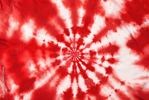 Abstract tie dye red background