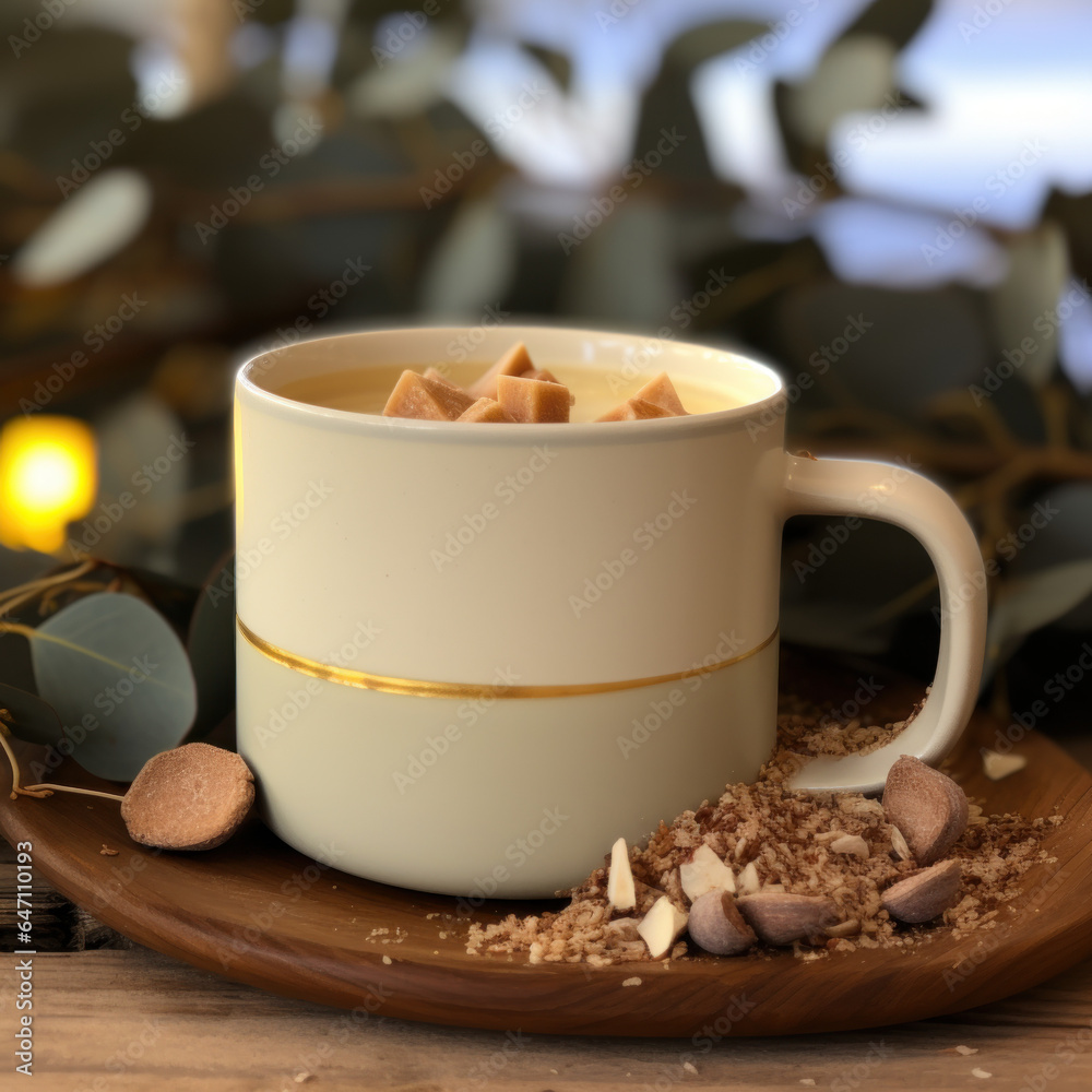 A creamy macadamia and honey latte with a pinch
A creamy macadamia and honey latte with a pinch