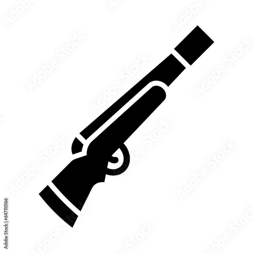 Shotgun Glyph Icon Design