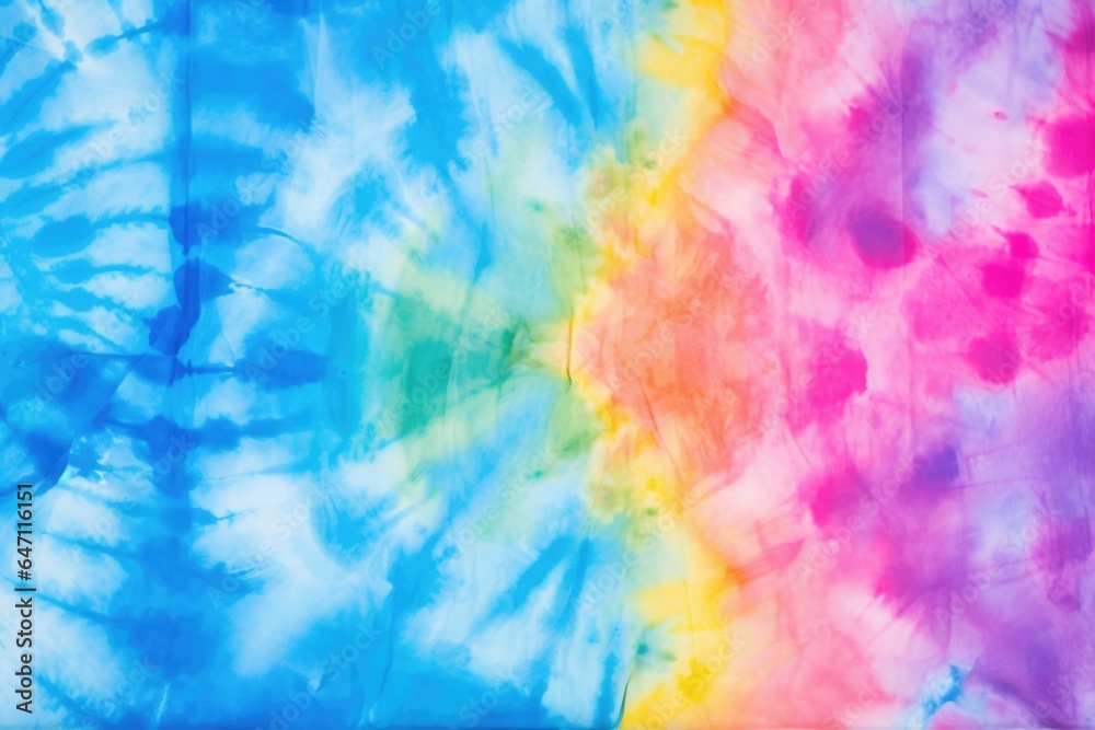 Obraz na płótnie Abstract tie dye colorful background w salonie
