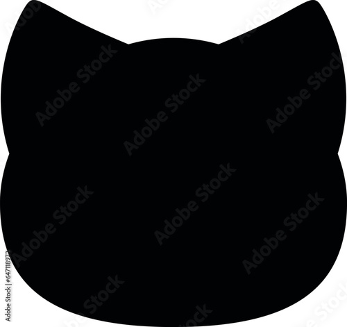 Cat Face Cutfile, cricut ,silhouette, SVG, EPS, JPEG, PNG, Vector, Digital File, Zip Folder photo