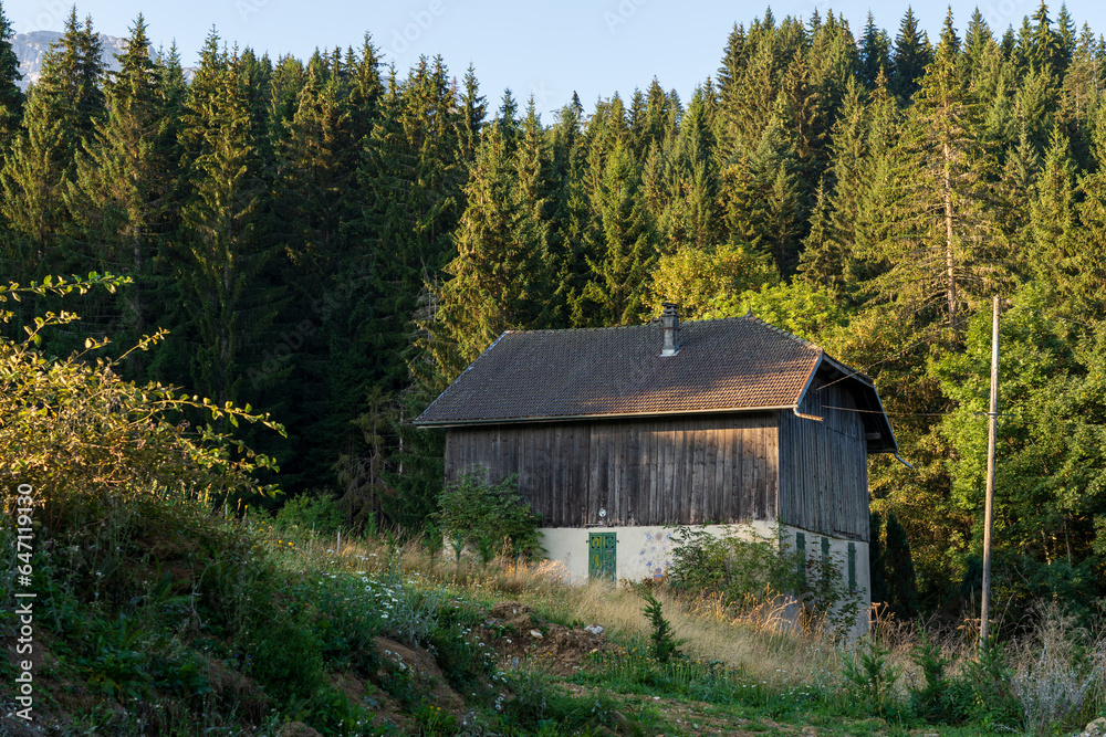 Frankreich Haute Savoie im Sommer Frankreich Haute Savoie im Sommer