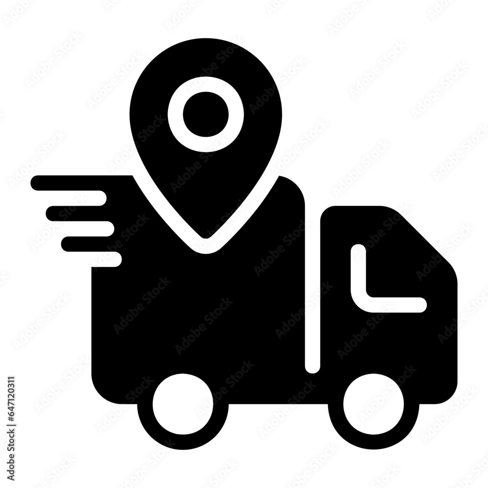 tracking glyph icon