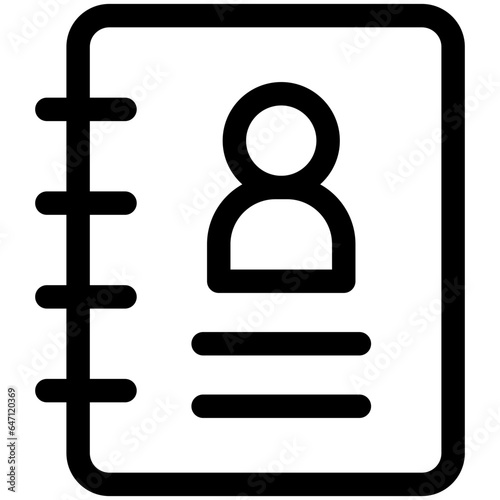 phone book icon